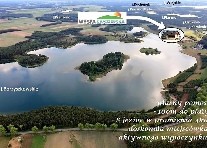 Wyspa Kaszubska Z Sauna I Balia منزل للإقامة *